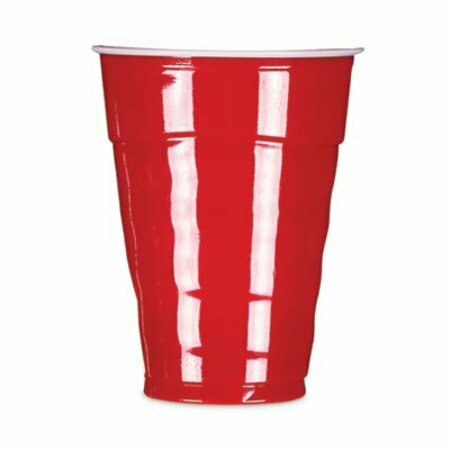 REYNOLDS Hefty, Easy Grip Disposable Plastic Party Cups, 9 Oz, Red, 12PK C20950CT